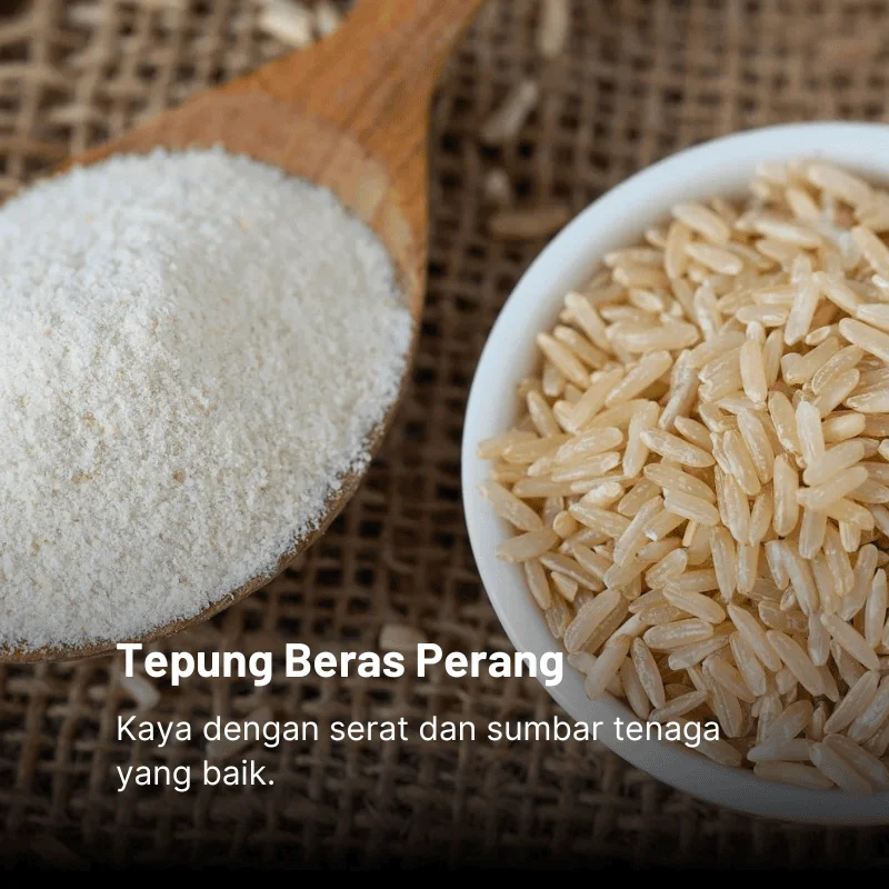 tepung beras perang